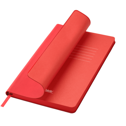 Ежедневник Latte soft touch недатированный, красный