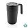 Термокружка из переработанного полипропилена GRS и нержавеющей стали с ручкой, 480 мл