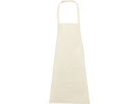 Khana Хлопковый фартук плотностью 280 г/м2, белый