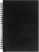 Ежедневник Notera Maxi, недатированный, черный