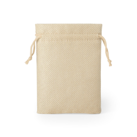 Мешочек подарочный DACROK, полиэстер, 10 x 14 см | 8 gr., бежевый