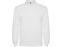 Рубашка поло Estrella мужская с длинным рукавом, белый