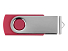 Флеш-карта USB 2.0 16 Gb Квебек, розовый