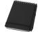 Блокнот Thalaasa формата А6 в твердой обложке из океанического пластика с шариковой ручкой - сплошной черный