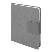 Ежедневник недатированный Mod, формат А5, в линейку, серый