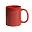 Кружка "DECOL" для деколи, 330 мл, d=82 мм, премиум, красная, красный