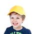 Бейсболка детская KID START FIVE, 5 клиньев, застежка на липучке, красный
