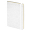 Ежедневник недатированный Boomer, А5,  белый, кремовый блок в линейку, без обреза, белый