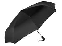 Зонт складной автоматический, цвет: черный