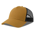 Бейсболка RAPPER COTTON-S, 5 клиньев, пластиковая застёжка, горчичный
