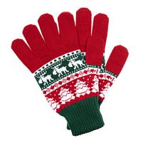 Перчатки Mirakler, красные с зеленым Перчатки Mirakler, красные с зеленым