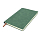 Блокнот A5 Donnie в мягком переплёте c карманом для ручки, Темно-зеленый