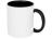 Цветная кружка Pix для сублимации, белый/черный