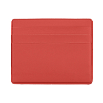 Чехол Simply для 6 карт с отделением для денег, красный, PU , красный Чехол Simply для 6 карт с отделением для денег, красный, PU , красный