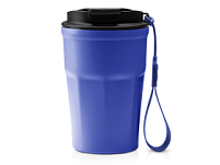 Термокружка KEURY из нержавеющей стали с двойными стенками и ручкой с керамической слоем, синий Термокружка KEURY из нержавеющей стали с двойными стенками и ручкой с керамической слоем, синий