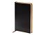 Ежедневник недатированный A5 Chelsea, черный (золотистый кант и срез)