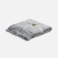 Плед Saltoro, светло-серый