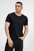 Футболка унисекс Senti, черная