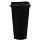 Стакан с крышкой Color Cap Black, черный