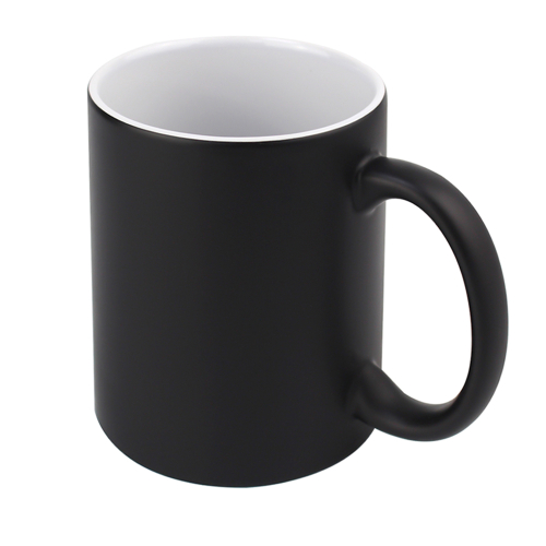 Кружка-хамелеон керамическая Йорк, Черный