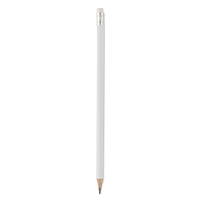 Natural pencil with eraser