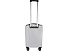 Rover Pro 20-дюймовый чемодан на колесах из материалов, переработанных согласно стандарту GRS, объемом 40 л - Серебряный