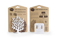 Держатель для мочалок coral sponge, Белый