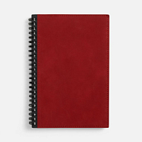Ежедневник Notera, недатированный, красный