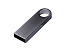 USB 2.0-флешка на 128 Гб с мини чипом и круглым отверстием, серебристый