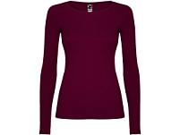 Футболка с длинным рукавом Extreme женская, гранатовый