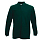Поло "Long Sleeve Polo", темно-зелёный