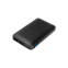 Внешний аккумулятор с цветной подсветкой Анкор Макс (Ancor Max) 5000 mAh, черный