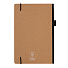 Блокнот FSC® в твердом переплете с держателем для ручки, A5