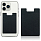 Держатель карт на телефоне SlimPocket, Черный