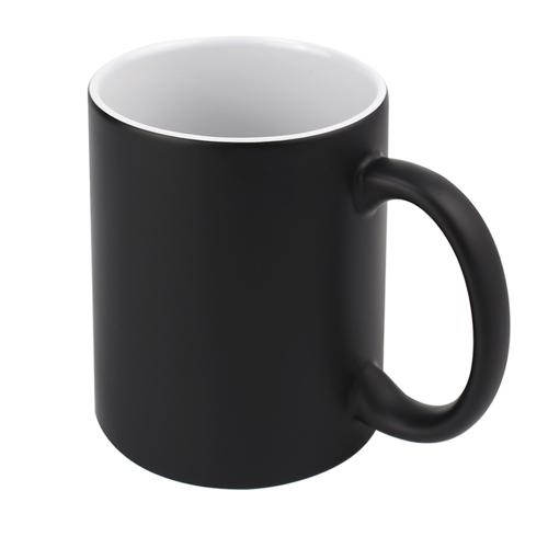 Кружка-хамелеон керамическая Йорк, Черный