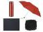 Подарочный набор с зонтом и термосом, красный