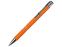 Ручка металлическая шариковая C1 софт-тач, оранжевый