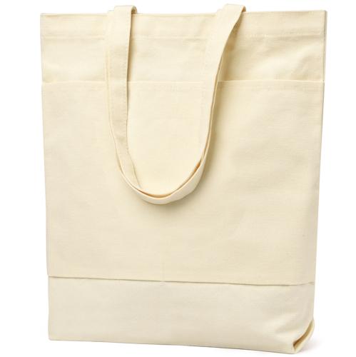 Сумка для покупок JETTA с карманами 325 г/м², Натуральный