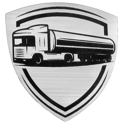 Шильд-наклейка транспорт, Серебристый