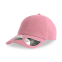 Бейсболка FRASER, органический хлопок, 6 клиньев, металлическая застежка, розовый