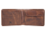Бумажник Mano Don Luca, натуральная кожа в коньячном цвете, 12,5 х 9,7 см