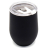 Термокружка с двойной стенкой SOFTO To Go софт-тач, Черный/Белый