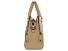 Сумка женская BUGATTI Elsa, песочного цвета, воловья кожа/полиэстер, 32х13х22 см