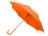 Зонт-трость Color полуавтомат, оранжевый