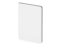 Бизнес-тетрадь А5 Pragmatic Contrast, 40 листов в клетку, белый с черным срезом