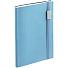 Ежедневник Vivian Metal, недатированный, голубой