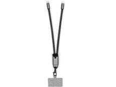 Ремешок-держатель для телефона с зарядным кабелем USB-C - USB-C Lany Wristband Charge Eco, серый