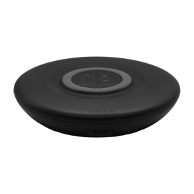 Внешний аккумулятор Tony с беспроводной зарядкой, 5000 мАч (черный)