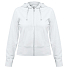 Толстовка женская Hooded Full Zip белая