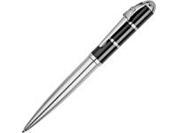 Ручка металлическая шариковая «Maillas», цвет: черный, серебристый
